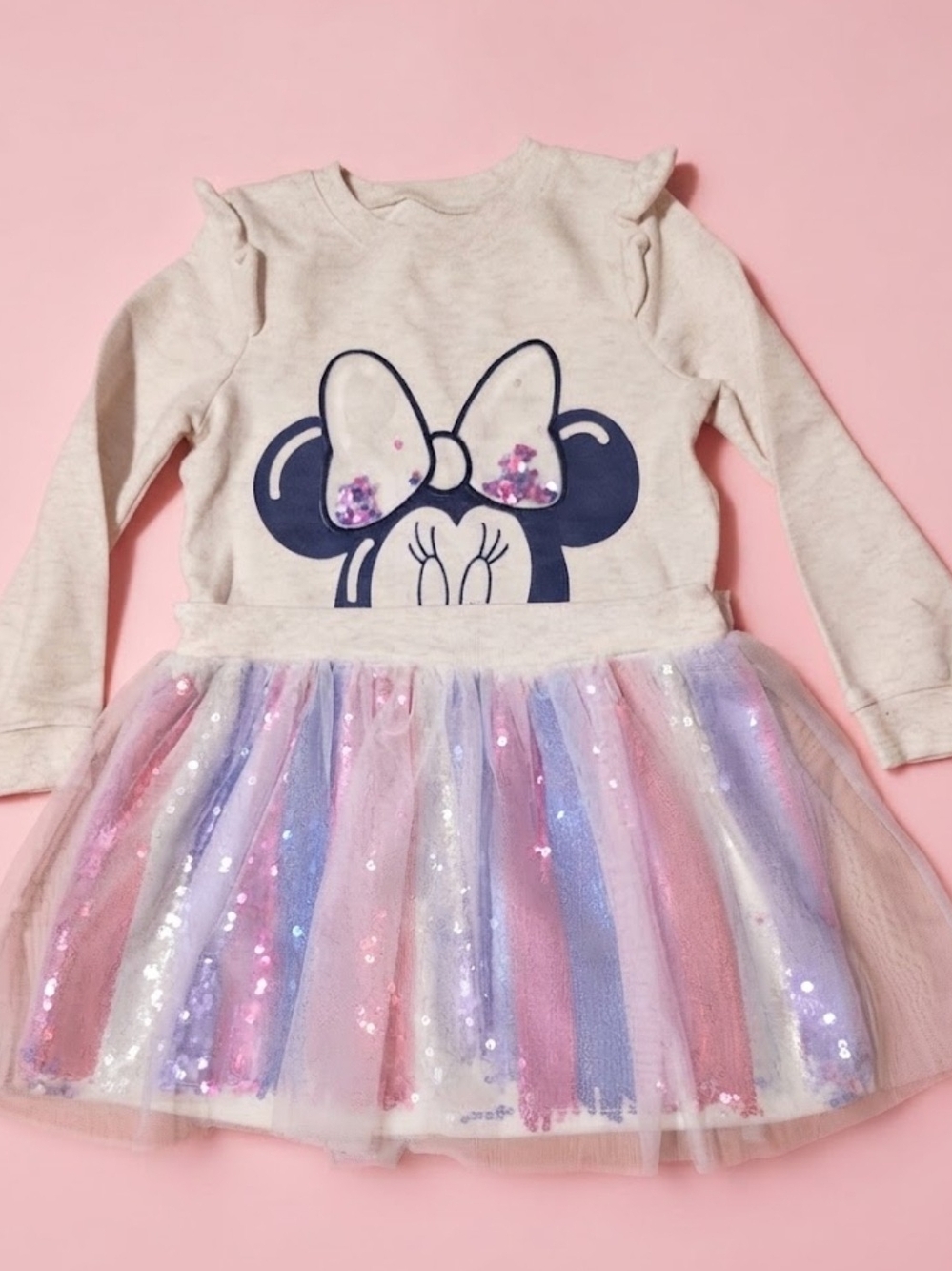 Minnie Mouse sweatshirt tutu dress,